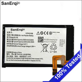 

SanErqi BL238 Battery For Lenovo Vibe X2pro X2 pro X2PT5 Battery Bateria Batterie Batterij 2250mAh Battery