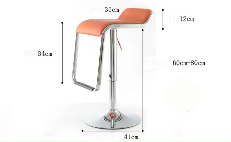 2 шт./партия, европейский модный многофункциональный барный стул, кресло, переднее подъемное кресло, табурет просто