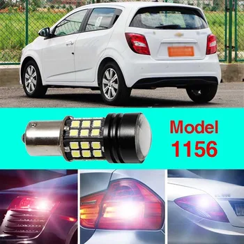 

Ownsun Error Free 1156 Socket 360 Degrees Projector Lens LED Backup Reverse light R5 Chips Replacement Bulb For Chevrolet Aveo
