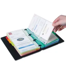 1 шт./лот 90-Чехол-для-180-визитная карточка визитница держатель для карт и карт со склада с красочными наклейками для канцелярских 5778