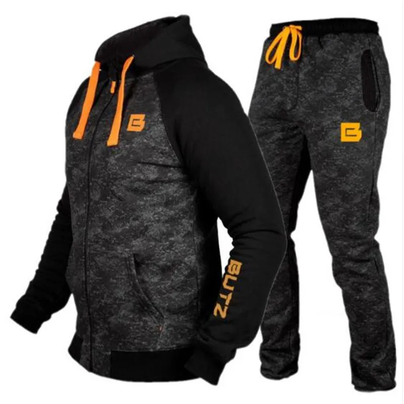 Nueva moda hombres manga larga camuflaje Hoodies chandal aire libre juego del deporte de los hombres Gyms ropa deportiva Casual Nueva moda hombres manga larga camuflaje Hoodies chandal aire libre juego del deporte de los hombres Gyms ropa deportiva Casual
