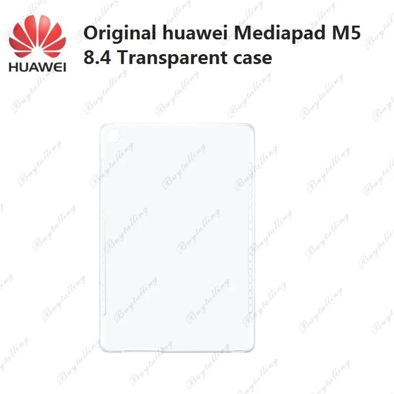 

Original Huawei Official Mediapad M5 8.4 inch Case Soft TPU Transparent Cover Tablet Case for Huawei M5 8.4"