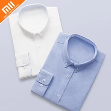 Xiaomi 90 очков Классическая рубашка оксфорд хлопок ткань Оксфорд