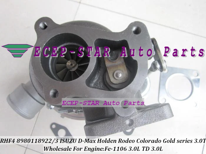 xin-RHF4 VIFE 1309 8980118922 8980118923 Turbo Turbocharger For ISUZU D-Max For Holden Rodeo Colorado Gold series Fe-1106 3.0L D (8)