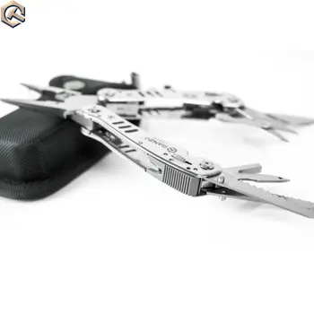 

10pcs/lot Ganzo G302H Tungsten Exchangeable Blade Multi Pliers Tool Kit Combination Stainless Steel Folding needle nose Pliers