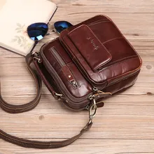 Cobbler Legend Men's Genuine Leather Bag Shoulder Bag New Crossbody Bags for Men Small Men's Business Messenger Bag Vintage cobbler legend mens handbag shoulder bag for men genuine leather satchel bag vintage crossbody bag business briefcase