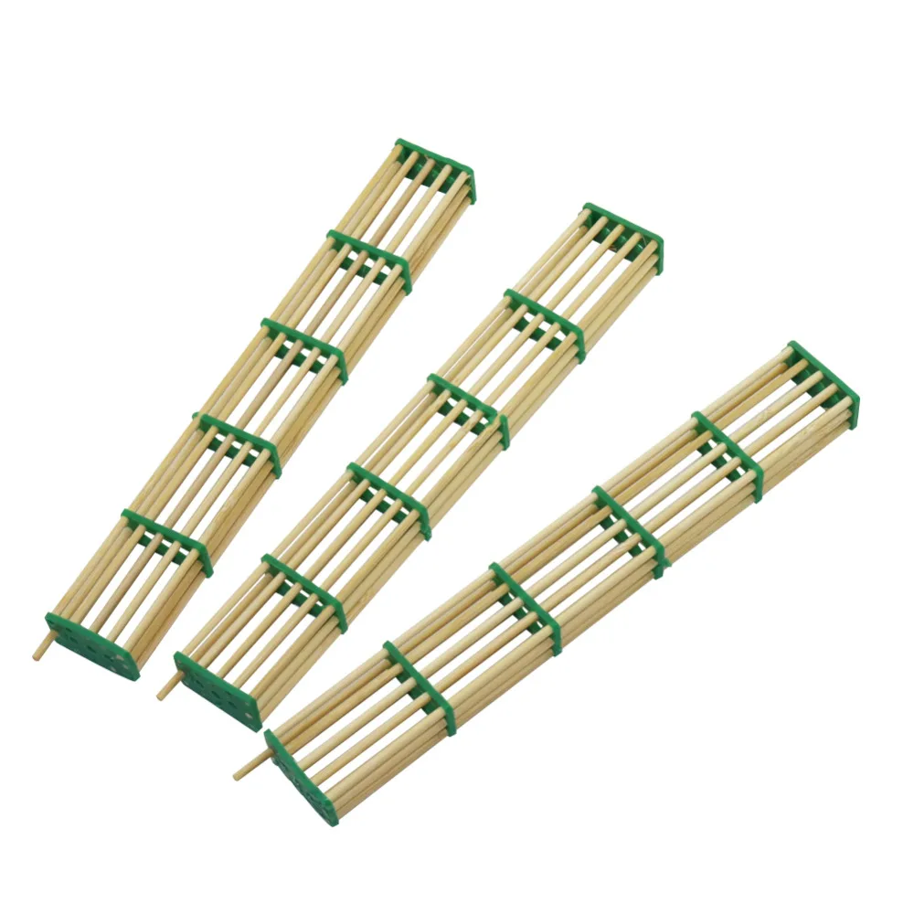 Bee Isolation Transport Cage Bamboo Bee Hive Beekeeping Queen Cage Apiculture Tools Bees Equipment 20 Pcs