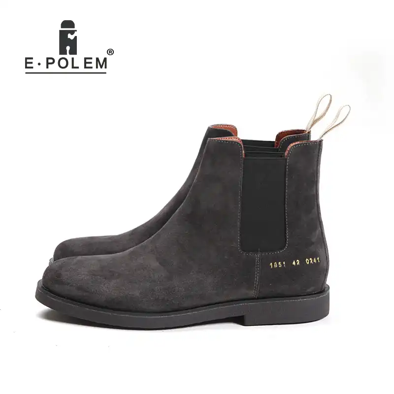 flat slip on boots