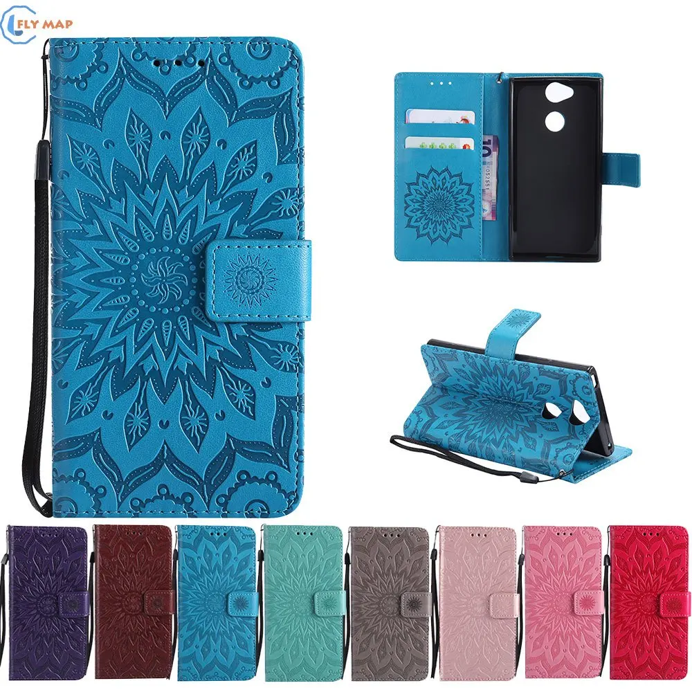 Case Cover For Sony Xperia XA2 Dual H3113 H3123 H3133 Wallet Flip Phone Leather Coque For Sony Xperia XA 2 H4113 H4133 Capa Box