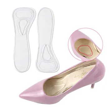 

7/10 High Heel Pads For Shoes Insoles Gel Cushion Self-adhesive Soft Elastic Women High Heel Insole Massage Shoe Pad Inserts