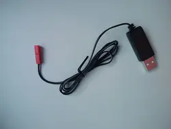 Зарядка через USB кабель JST разъем для Quadcopter Наборы для WL V959 U818A Радиоуправляемый Дрон Интимные аксессуары запасных Запчасти вертолет Часть