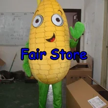 Кукурузы костюм-талисман для взрослых Размер кукурузы початка кукурузы детские зеленый завод продукта Mascotte Экипировка Костюм высокое качество маскарадные костюмы