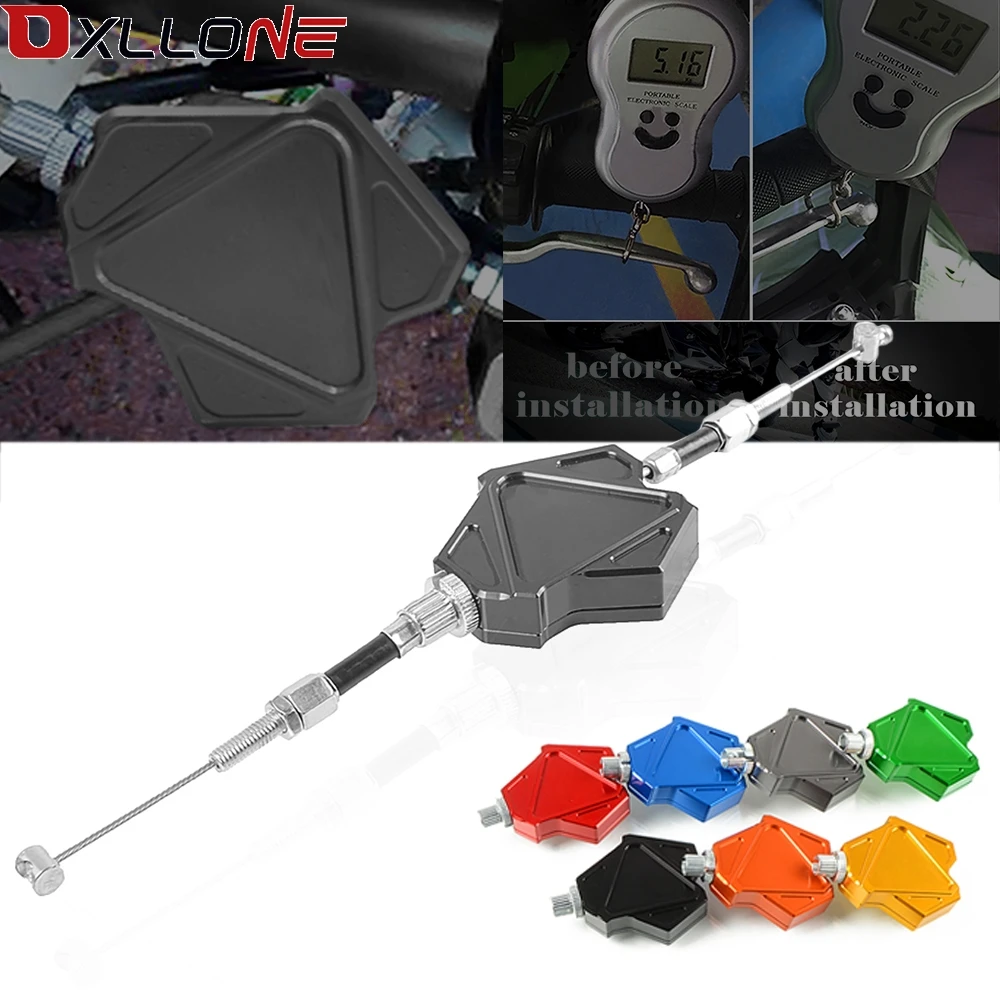 

Motorcycle Stunt Clutch Lever Easy Pull Cable System For TRIUMRH SPEEDMASTER SPRINT GT ST RS SRINT ST STREET TWIN THRUXTON R