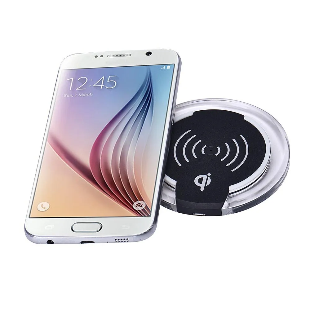 Qi Беспроводное зарядное устройство power Pad для samsung Galaxy S6 S6 Edge A8S A10 A30 A50 A 10 power Bank Беспроводная Быстрая зарядка A50
