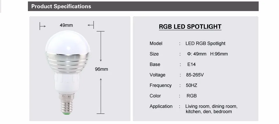 1 шт. прекрасный 16 цветов RGB Рождественский Декор атмосферный светодиодный ночник E27 5 Вт 110 В-220 В светодиодный светильник Точечный светильник+ ИК-пульт дистанционного управления