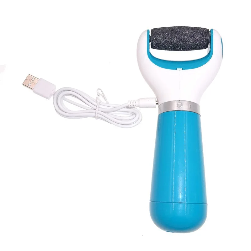 1 rallador eléctrico de pie de pedicura resistente al agua para los pies Lima de talón de pie removedor de raspa exfoliante de uñas de manicura herramientas