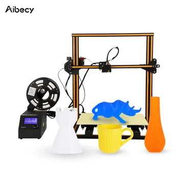 

Aibecy i3 3D printer CR-10 S4 Self-assemble DIY Easy to Assemble Filament Run-out Detection Resume Printing Function