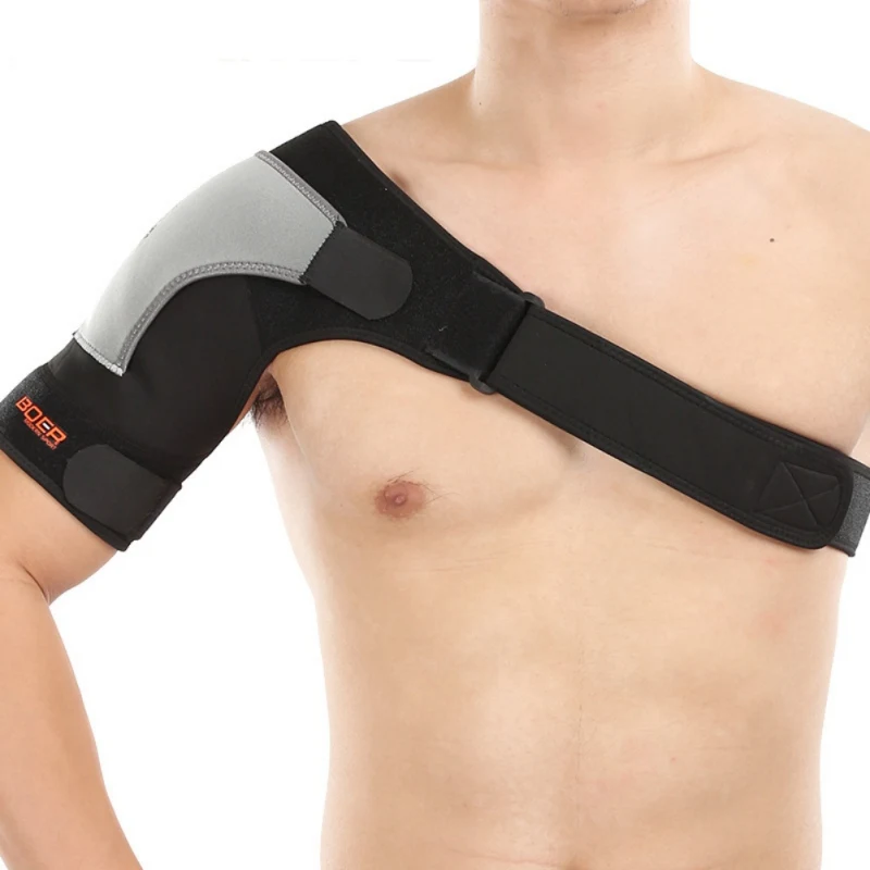 

Adjustable Shoulder Support Relief Shoulder Brace Compression Shoulder Strap Breathable Cuff Sleeve Pain Injury