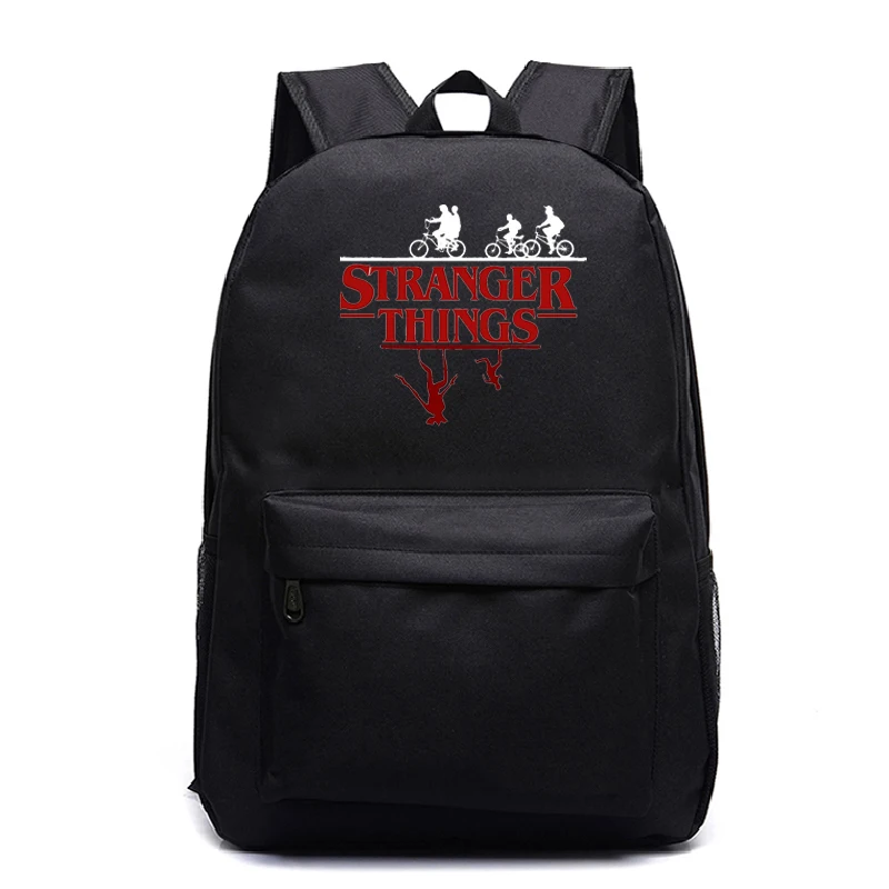 

stranger things 13 Patterns Fashion Men Laptop Travel Backpack Sac A Dos Bookbag Mochila Mujer School Bags For Teenage Girls