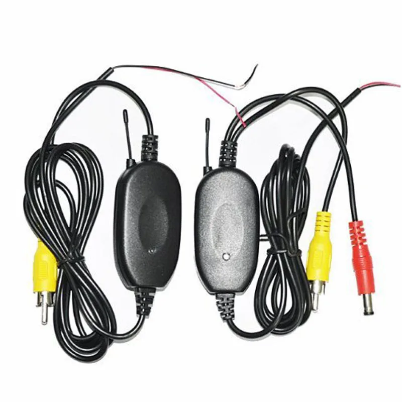 

2.4 Ghz Wireless Rear View Camera RCA Video Transmitter & Receiver Kit for Car Rearview Monitor FM Transmitter & Receiver CA