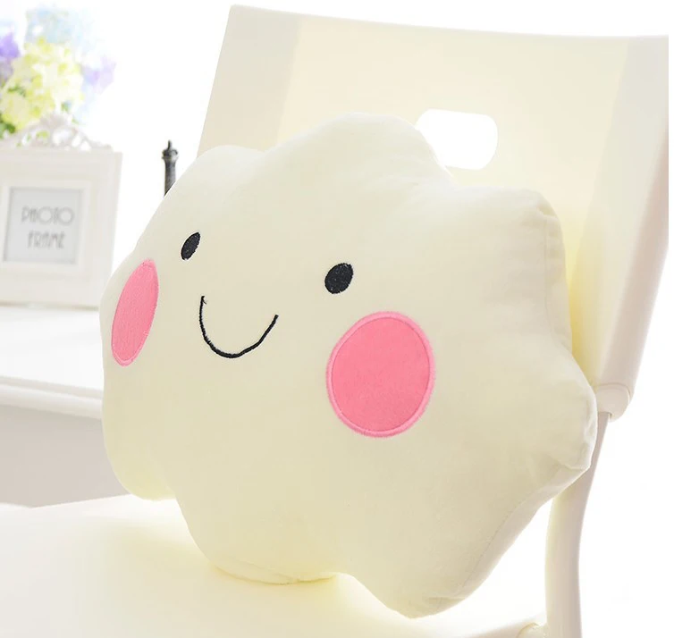 Милая флисовая декоративная подушка диванная подушка мягкая плюшевая игрушка постельные принадлежности украшение дома подарок для детей корейский домашний декор