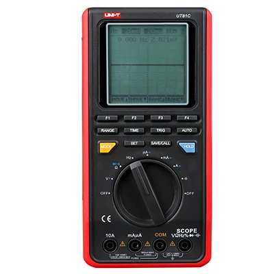 

UNI-T UT81C LCD Backlight 16MHz 80MS/s Real-Time Sample Rate USB Interface Scope DMM Digital Multimeters