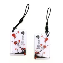 10 шт. RFID 125 кГц перезаписываемый T5577 брелоки Бесконтактный доступ метки llavero Porta Chave карта