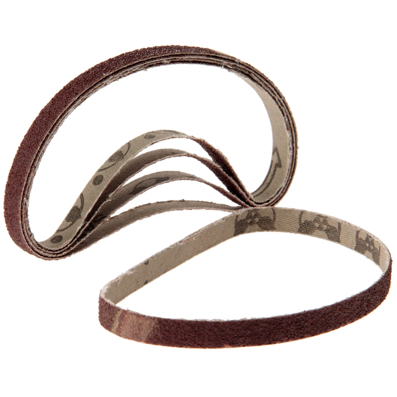 5Pcs Dremel Accessories 10x330mm Abrasive Sanding Belt Grit 60 Oxide