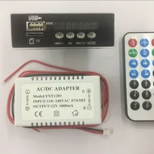 DC12V блок питания, автомобильные Хэндс фри Bluetooth MP3 APE декодирования доска с модулем Bluetooth FM MP3 комплект светодиодный USB аудио дешифровщик карт "сделай сам"