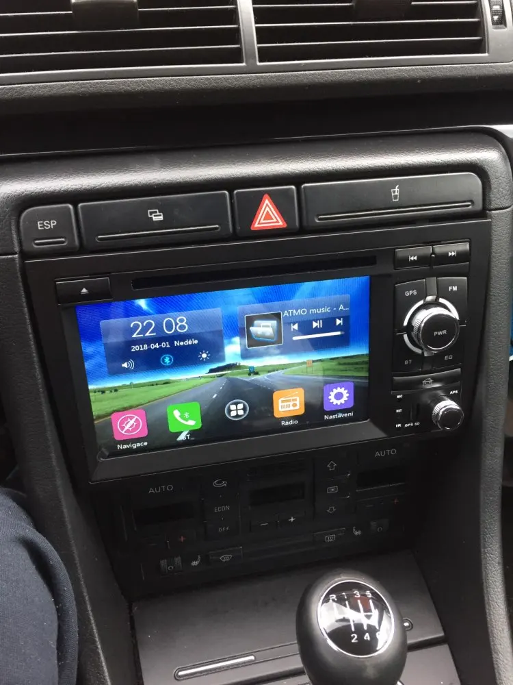 Excellent free shipping HD 2 Din Capacitive screen Car DVD for audi A4 2002-2008 S4 RS4 8E 8F B9 Car radio Gps Navigation stereo headunit 5