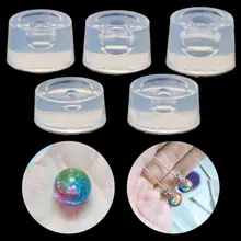 Прозрачные силиконовые формы смолы Вселенная шар формы для эпоксидной смолы ювелирных изделий