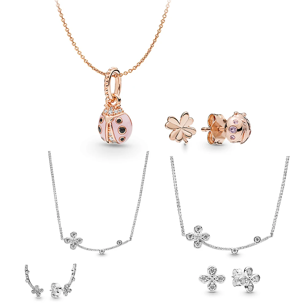 

Kristie 100% 925 Sterling Silver 1:1 Brand New Genuine Glamour Geometric Square Collar Bonding 396241cz Elegant Ping Women's