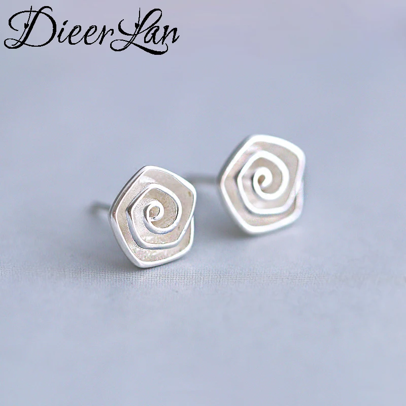 Женские серьги из серебра 925 пробы с цветком розы|flower earrings for women|fashion flower earingsflower |