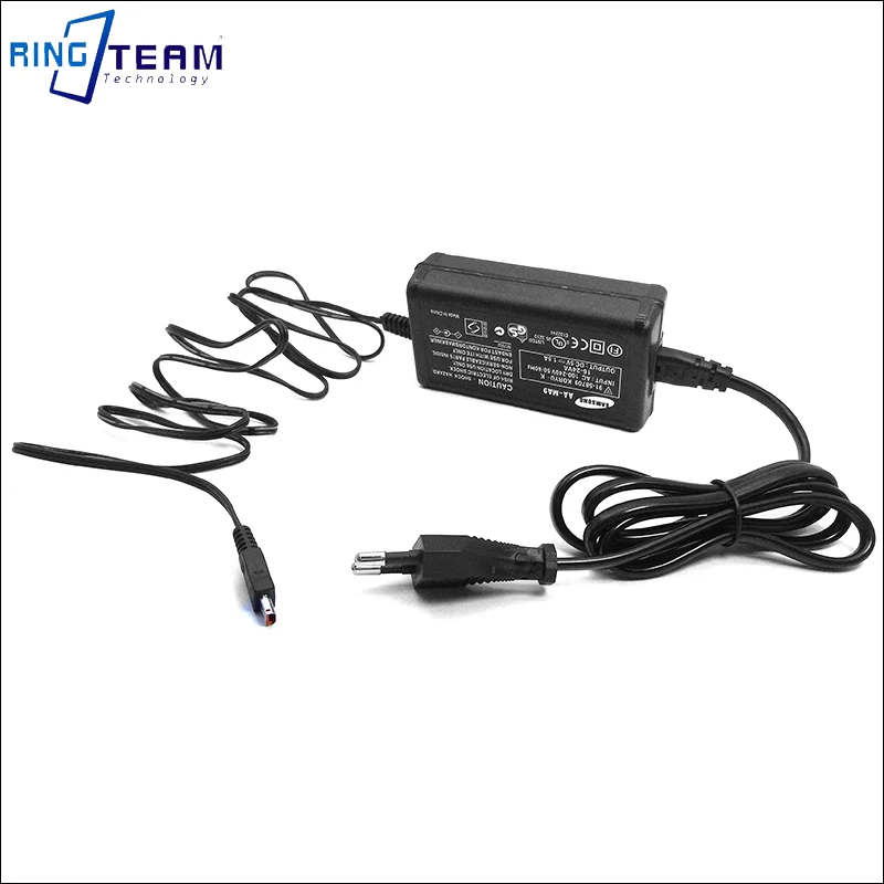 

AC Power Adapter AA-MA9 AAMA9 AD44-00151A for Samsung Cameras Camcorders HMX H200 H203 H204 H205 H300 H303 H304 H305 M20 Q10 Q20