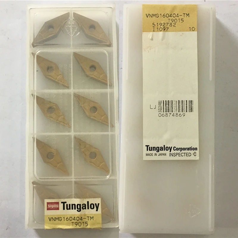 Buy VNMG160404 TM T9015 original TUNGALOY carbide
