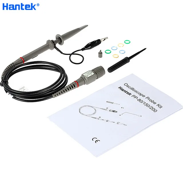 Best Price Hantek PP-80 1PCE Oscilloscope Probe 60Mhz Low Passive Limpedance Attenuation Probe