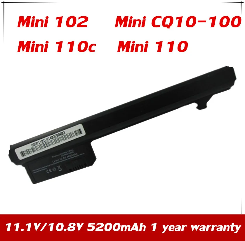 Аккумулятор 7XINbox HSTNN-CB0C HSTNN-CB0D HSTNN-D80D HSTNN-DB0C HSTNN-DB0D для HP Compaq Mini 110c CQ10-100 series 110 XP Edition |