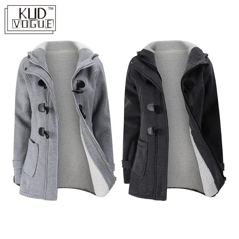 Hooded Winter Parka Plus Size Women Thick Girl Snow Coat Cotton Jacket Fashion Long Overcoat Street