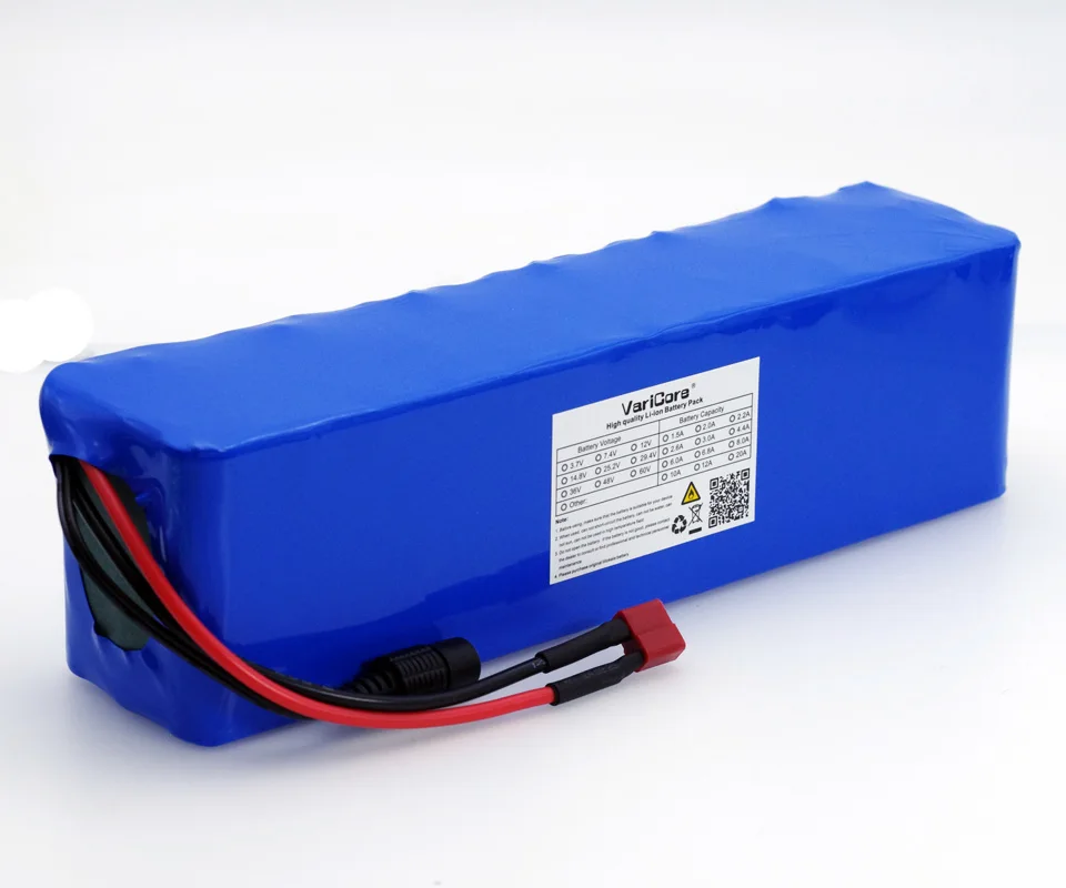 Bateria de Lítio Scooter de Bicicleta do Carro Elétrico com Bms + 42v Varicore 10s4p Alta Potência Motocicleta 2a Carregador 36 v 12ah 18650 - Image 3