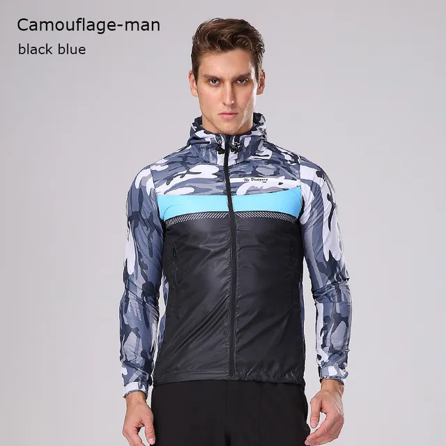 Mountainpeak Men Women Riding Running Jacket Windproof Long Sleeve