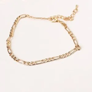 Новый золотой и серебряный браслет-цепочка на лодыжку, браслет на лодыжку, ножной браслет, Дамский ножной браслет модная цепочка на ногу драгоценный камень - изображение