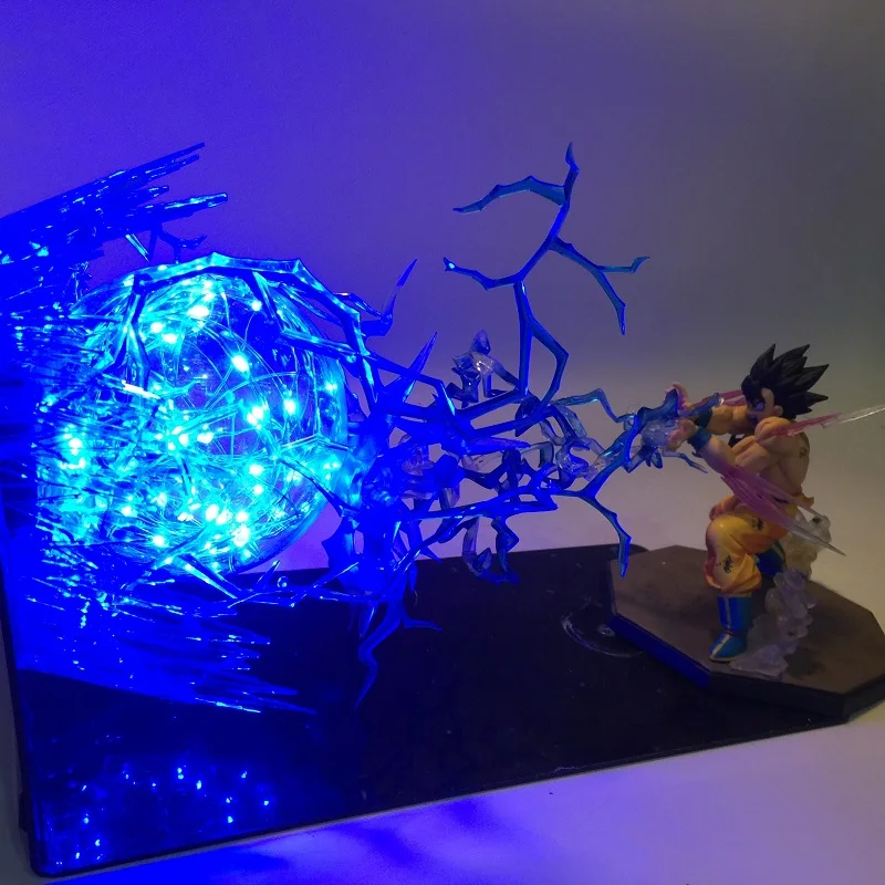 Dragon Ball Son Goku Strength bombes Luminaria светодиодный световой шар ночник праздничный Подарочный декоративный светодиодный светильник