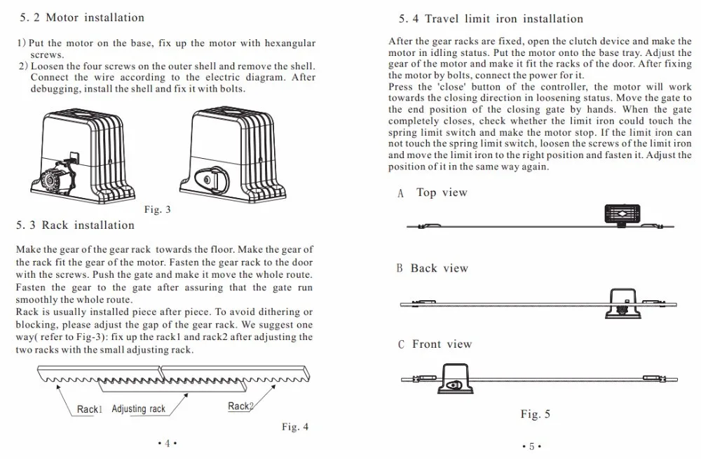 PY1800 sliding gate opener (13)