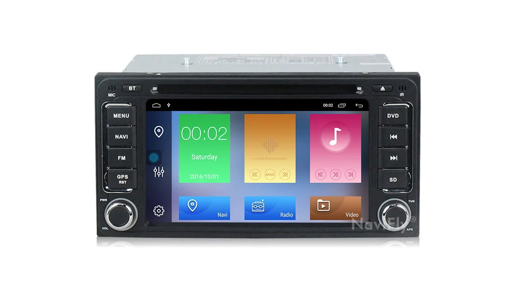 Cheap NaviFly 2G+32G 2 Din Android 9.1 Car radio gps for Toyota/Corolla/Terios/Altis/RAV4/CAMRY Car Multimedia Video Player GPS USB BT 8