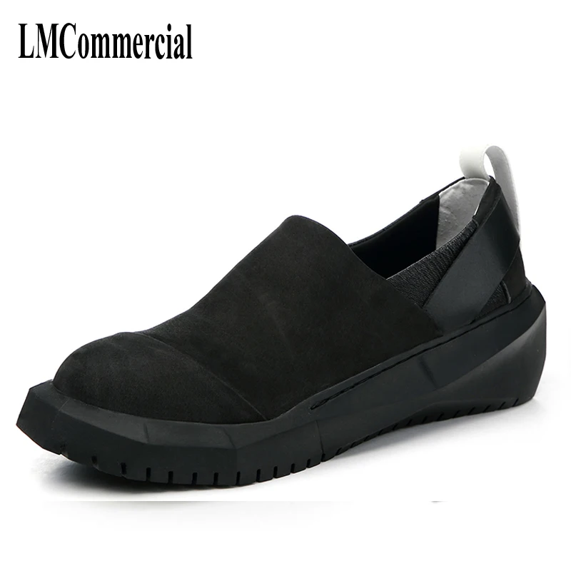 Mens Casual leather shoes with thick soles for men shoes leather shoes ...