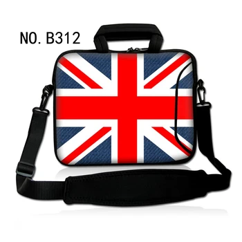

Union Jack New Soft Neoprene laptop shoulder bag notebook sleeve case for macbook PC 9.7 10 13 13.3 15 15.6 17 17.3 Customizable