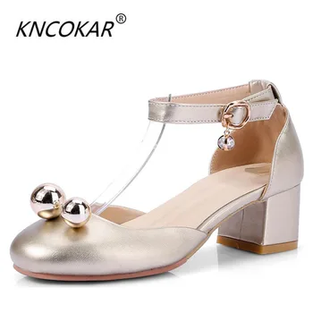 

KNCOKAR2018Baotou sandal women in the summer, the heel of a single shoe heel is the size of the student lady shoe size