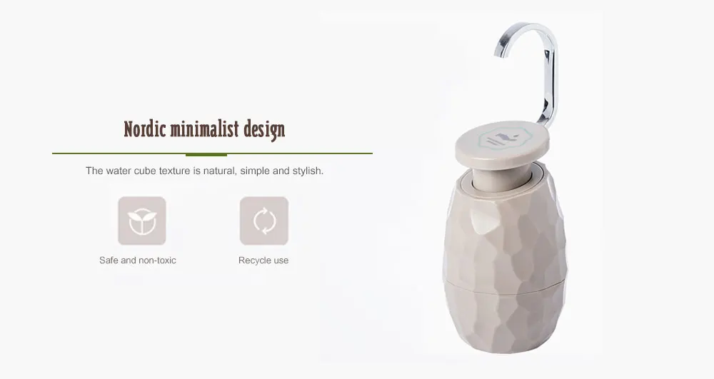 Jordan Judy Creative One-hand Soap Dispenser Facial Cleanser Shower Gel Bottle