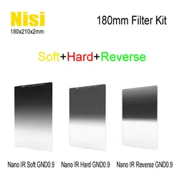 Nisi Soft-GND8 x 0,9x2 мм серия 210 (0,9) + жесткий GND8 (0,9) + Reverse8 (180) 3-Pack фильтры Комплект