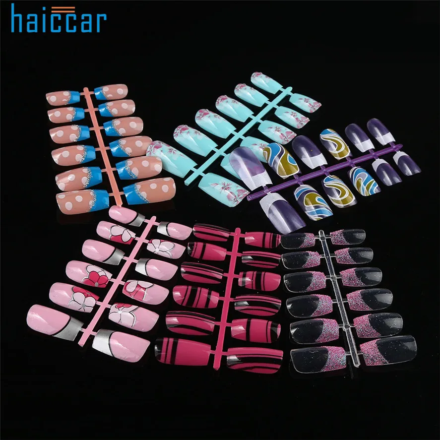 Buy New Pretty Girl HAICAR 144pcs Mixed Set False Nail